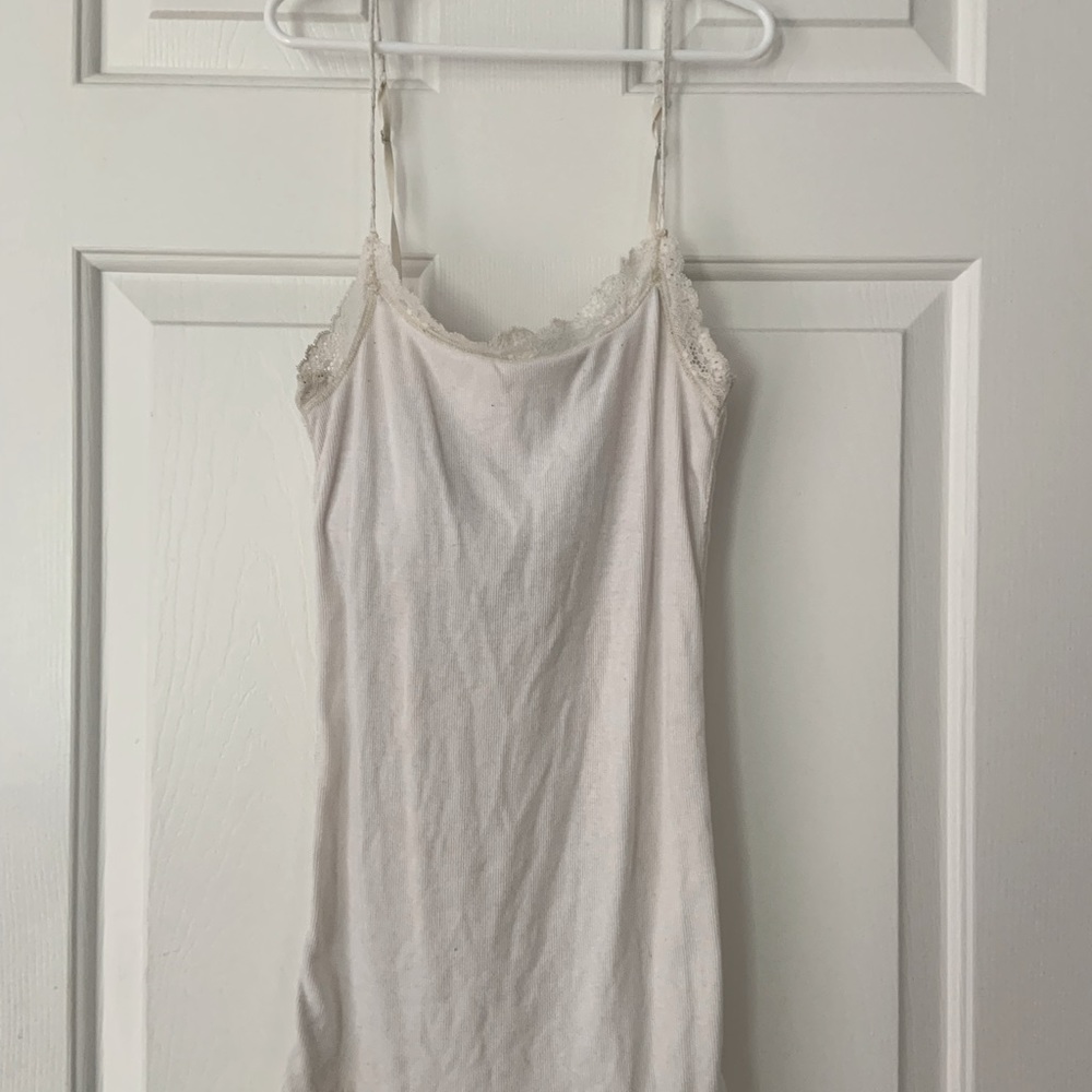 White teens / juniors tank